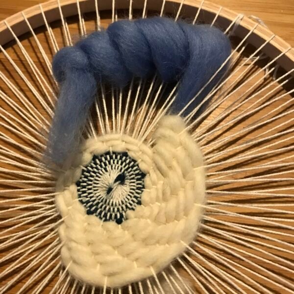 Weefcirkel Blauw - Afbeelding 2