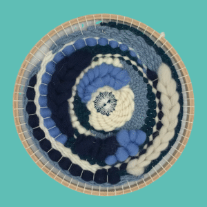 Weefcirkel Blauw